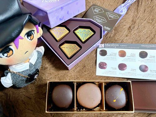 素敵なチョコを頂いたね🍫