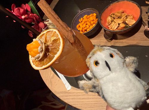 ホッホホーホホ🍹
（素敵なドリンクをいただく💕）