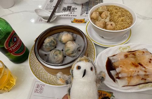 ホホゥ🍜
（蝦雲呑麺、これが食べたかったー！）