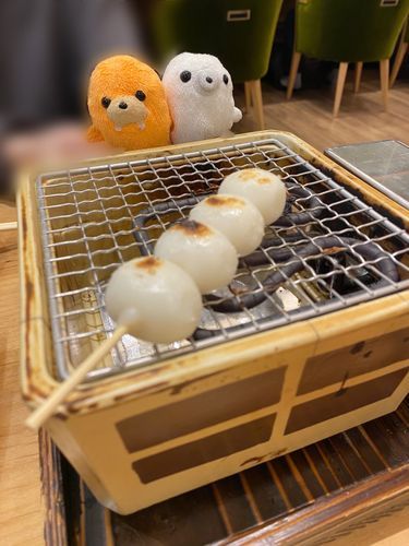 おだんご、焼いて食べた🍡😆