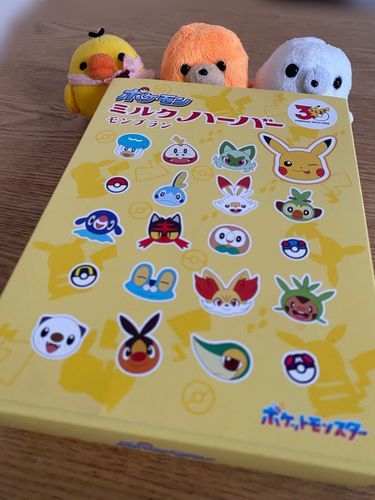 ここに3体のぬいがおるじゃろ