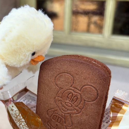 食べようとしたらネズミさんの視線を感じたっぴ、、