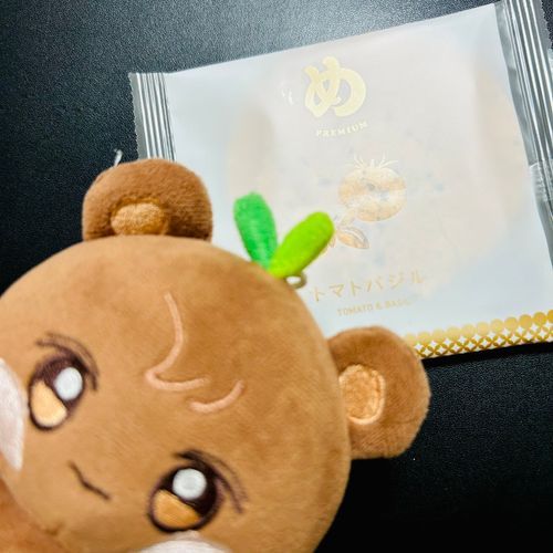 🐻めんたいとトマトバジルって合うんですか？
🐟分かんない🥺
🐻…サンドギ連れてきます
🐟www

けっこう美味しかったです🍅✨