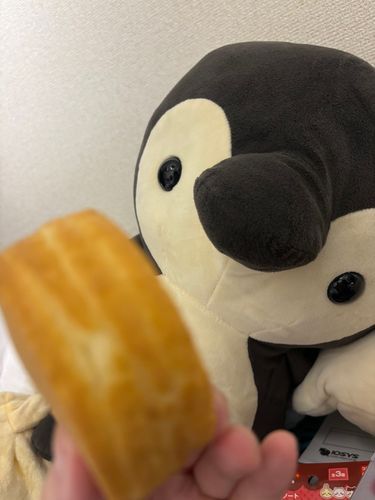おやつだ！
なに？べ……？
よくわかんないや
