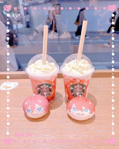 🍓フラペチーノとっても美味しくて才ヌヌ〆です🙂‍↕️🫶🏻