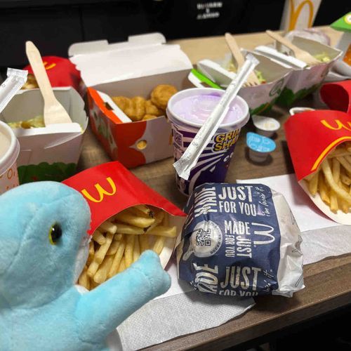 ごちそうだ🦕