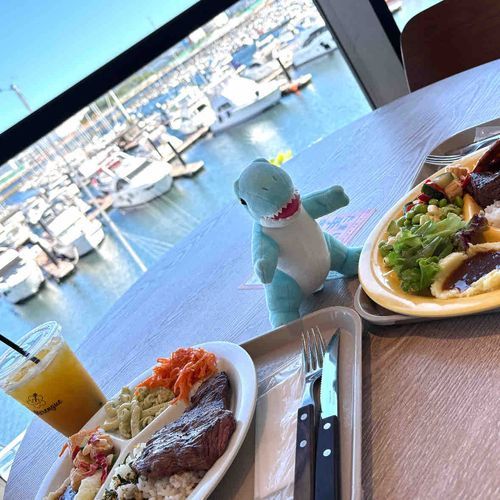 船みながら、にくたべる！