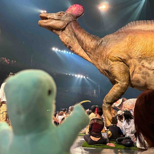 きょうりゅうショーみた！🦕