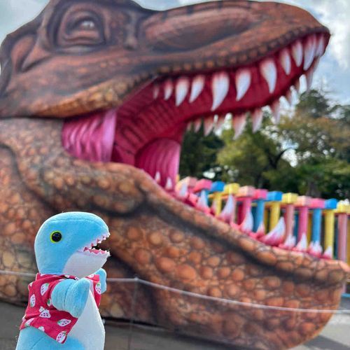 口が大きいきょうりゅうだ🦕
(パステルきょうりゅう)