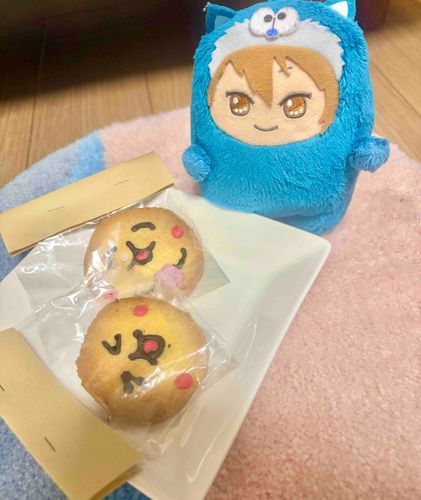 えもじの子のクッキーを貰ったよ！手作りすごい✨