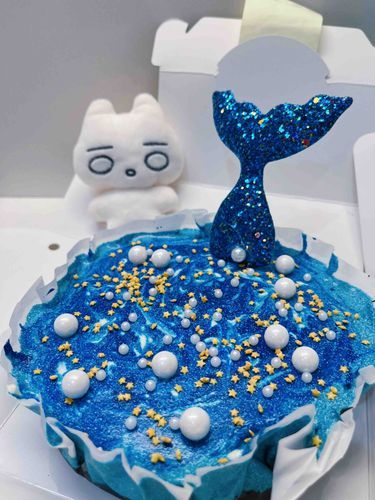 またケーキを作った！⭐️🌙🌊