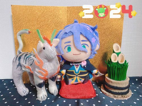 🐉ご挨拶遅れましたが、今年もマイペースに楽しくぬい活します。よろしくお願いします！🎍主より