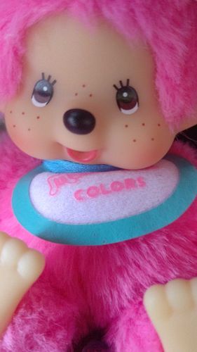 ピンクモンチッチGET(　ﾟﾛﾟ)!!
つぶらな瞳可愛いね！