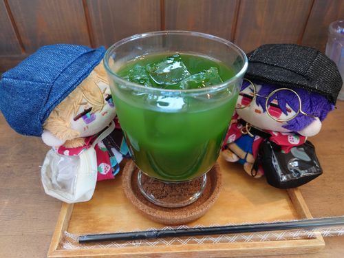 抹茶アップル…？？
抹茶とりんご？？