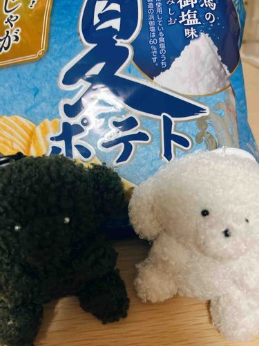 なつ　ぽてと　がちゃさん　ぉいぬ