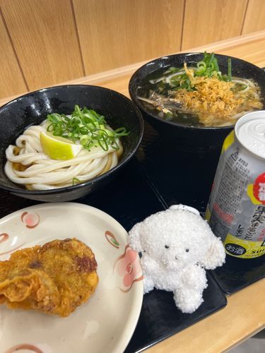りょこ！　ぅどん！　食べちゃ！