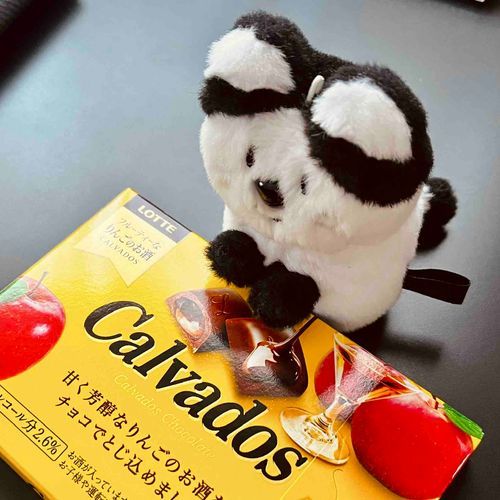 またりんごのおやつ🐾🍎
洋酒が入ってるからちょっとずつね
