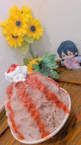 かき氷が美味しい季節になったね