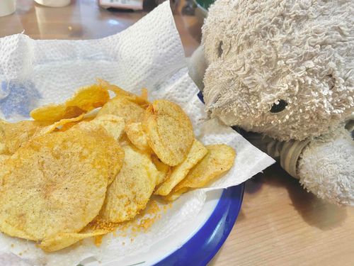 コンソメのぽてち
つくったんだって
たべたいな〜