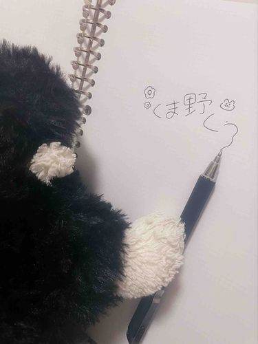 今日は早おきしておなまえを書く練習したʕฅ•ᴥ•ฅʔ
あくびしたらちょっと失敗しちゃった‪𖦹