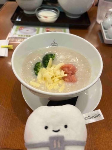 星野源のライブで仙台行った時の❕おかゆ🥣
