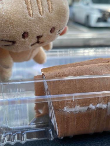 工じょう ちょくばいの みるくれーぷ なんだって！
ぼく ちょこ 大すき！