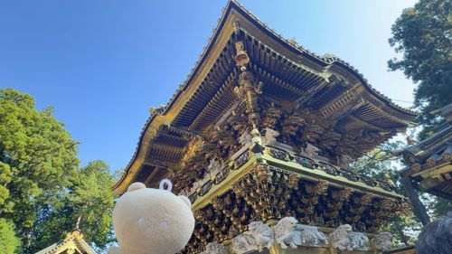 東照宮の手前です