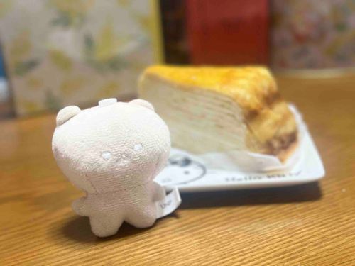 お久しぶりです。
ミルフィーユを食べました