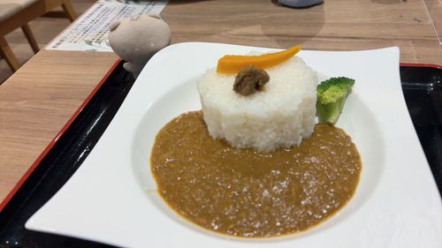 仙台城跡も行きました
カレーを食べました