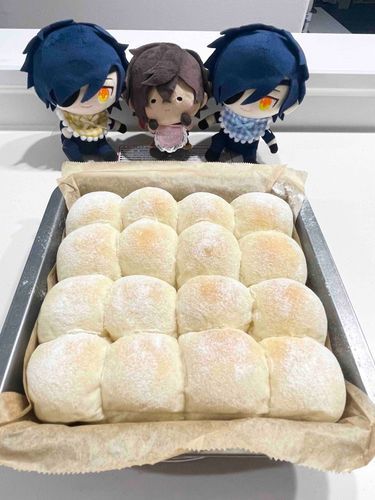 あちあち！ふかふか！

まだ熱いから触っちゃダメだよー🍞