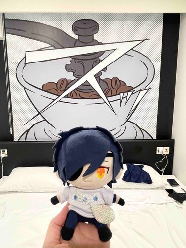 7月のイベントに合わせて東京に行ったのですが、なかなか楽しげなホテルに泊まりました（╹◡╹）
疲れてたので部屋の中しか撮らなかったけど、フロントも廊下も賑やかでサイコーでしたw