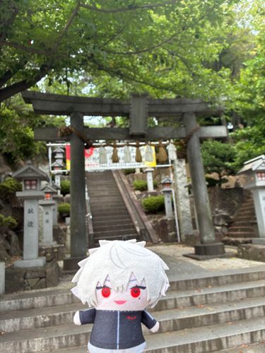 くずは、神社だよ