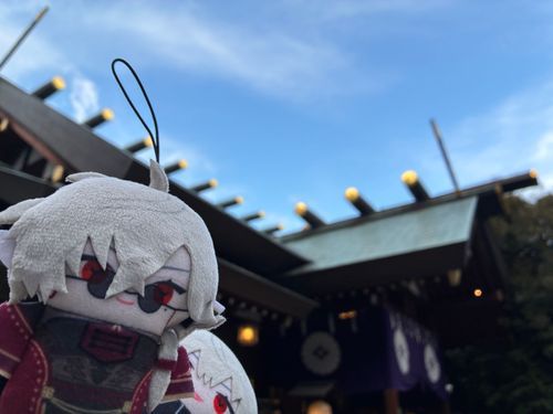 くずは、神社だよ