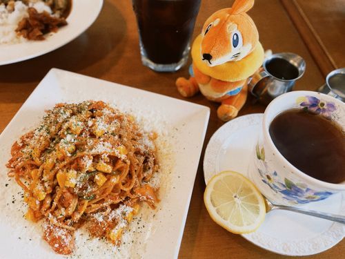 ナポリタンとレモンティー🍝
心地良い喫茶店でした🫖