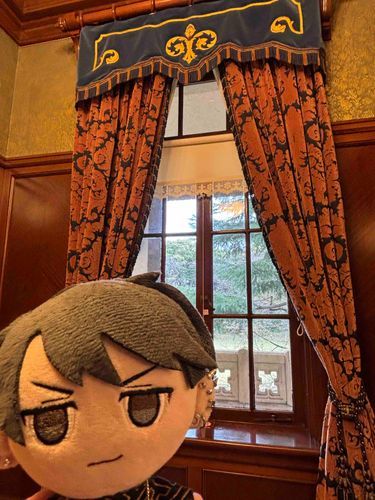 しゃらくさカーテン