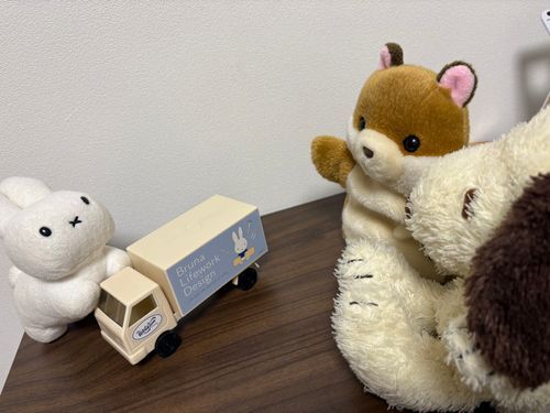 ブルーナうさぎちゃんの新しいお車？