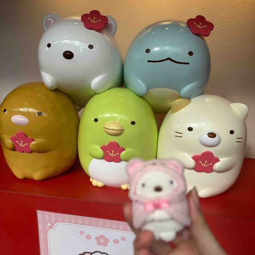 太宰府のすみっコぐらし堂に
行ってきたよ♪
お店の中も可愛くて癒される〜☺️
（しろくま）