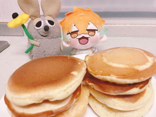 ちょうどいいサイズに見えるなあ🥞