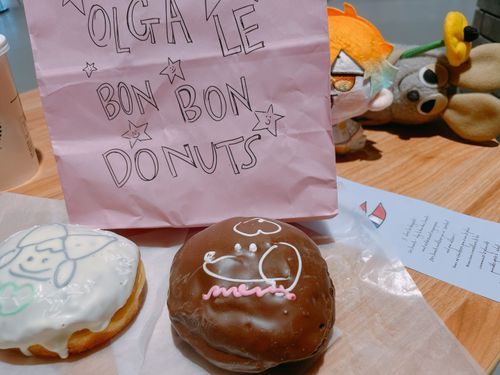 また食いしん坊してる…🍩
