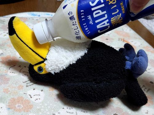 ぐびぐび.......