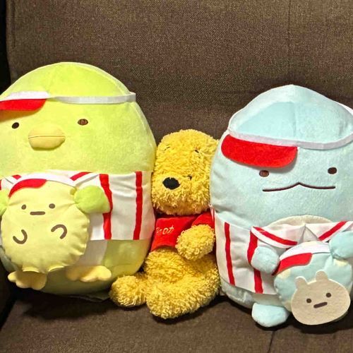 な、なかまにかこまれて
しあわせです
せ、せまくないよ💧