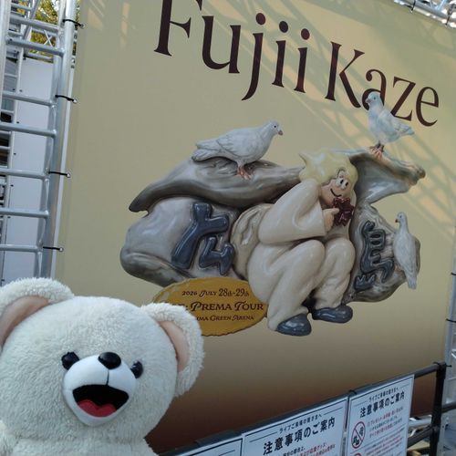 今日は記念すべき一日だった🐻‍❄️💖ぼくとママにとって初めてのLIVEだったよ🐻‍❄️🍀