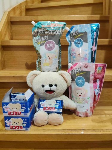 パパが沢山ぼくの洗剤をポチってくれました🐻‍❄️🩷
