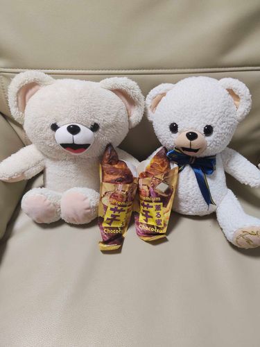 職場の人からサンマルクの薫る蜜芋チョコクロワッサン🥐をいただいたよ🍠❤️💛疲れが吹き飛ぶ美味しさでした🐻‍❄️✌