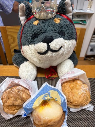 きょうは わんの おたんじょうび なの
9さいに なったんだよ
わん これからも かわいい にっこりで みんな にこにこに しちゃお