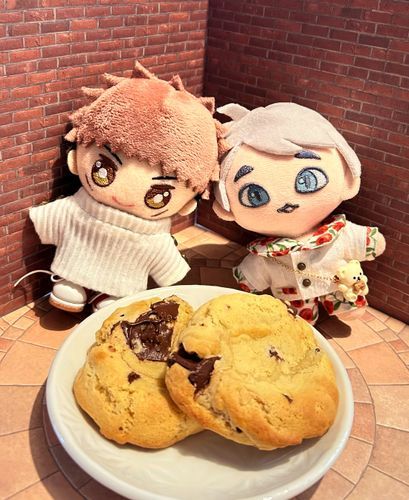 おうちのひと、クッキーつくったよー！
ゆじもよんであげたの！