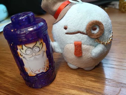 今日は朝から映画を見てきたんだ！
ダンディにとっても、変身はロマン…☕