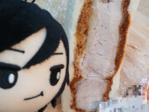 カツサンドだ。