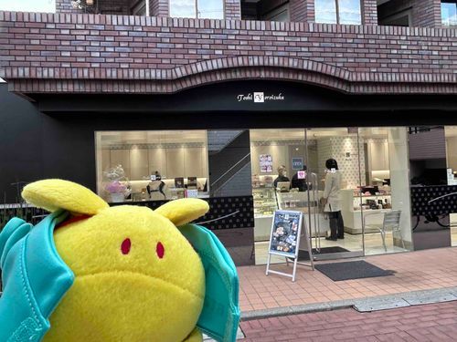 トシヨロイヅカさんのケーキ屋さんにチャリで来た！！綺麗だね〜 ケーキ以外にコンフィチュールやお酒も売ってたよ！小田原の梅酒もあったから買ってきた 炭酸で割りたい