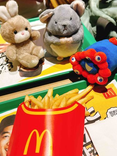 オトモダチとマックでワイワイ
